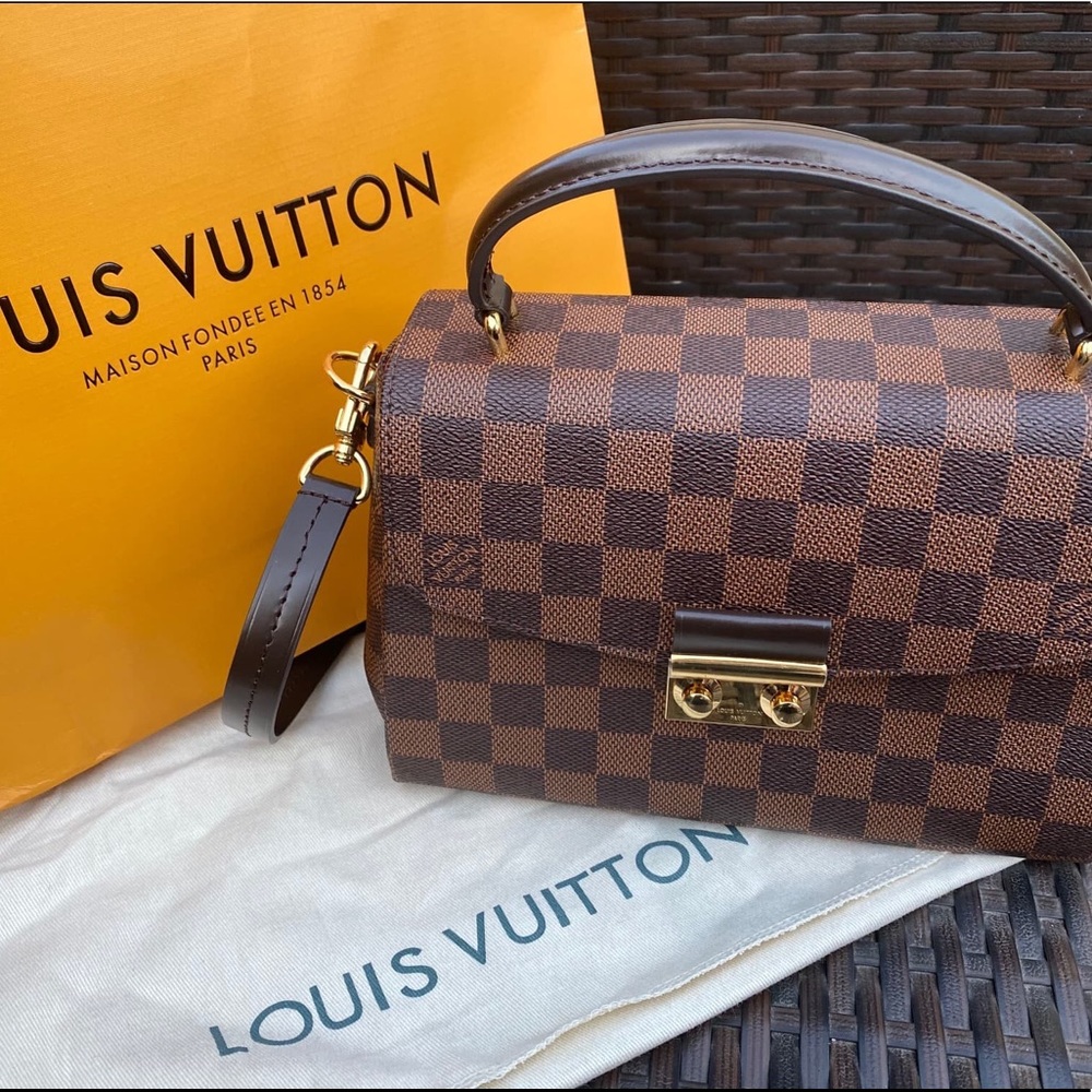 Authentic Lv Croisset Damier Crossbody